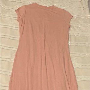 Pink maxi dress